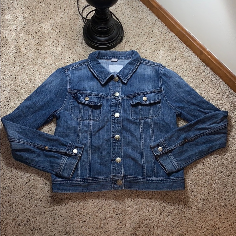 J. Crew Blue Jean Jacket